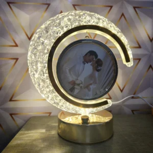 LED Crystal  Half Moon Round  MB 11-1