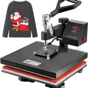 Flat Press Machine Black 15x15