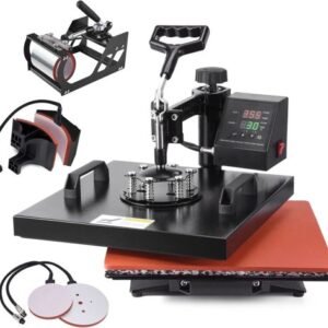 5 in 1 Combo  Heat Press  machine  with drawer