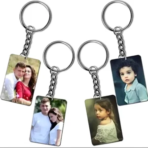 Rectangle  MDF Single  Sided Keychain